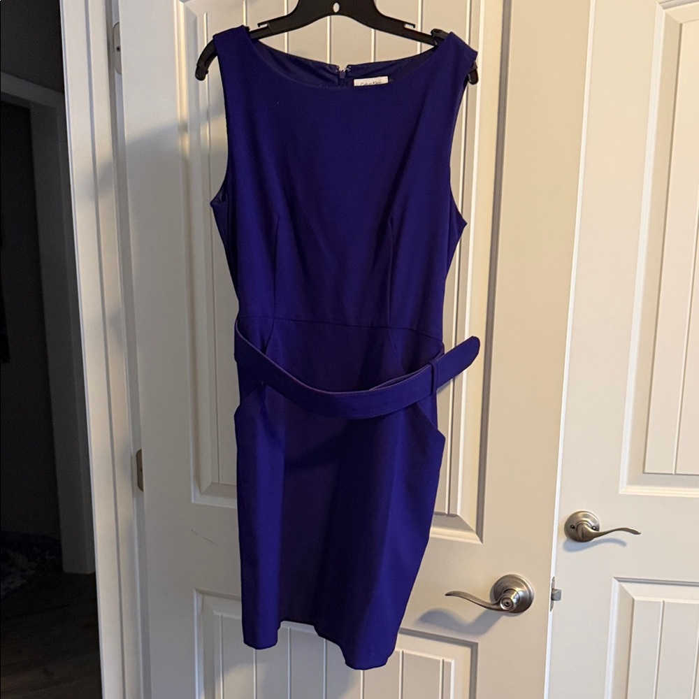 Calvin Klein Royal Blue Mini Dress
